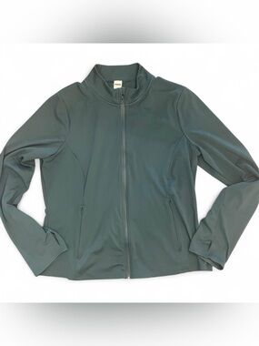 PINK Victoria's Secret Dark Teal Zip Jacket